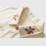 Ethnic Floral Patchwork Jacket