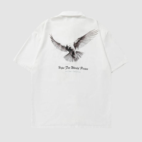 Peace Dove Printed Shirts