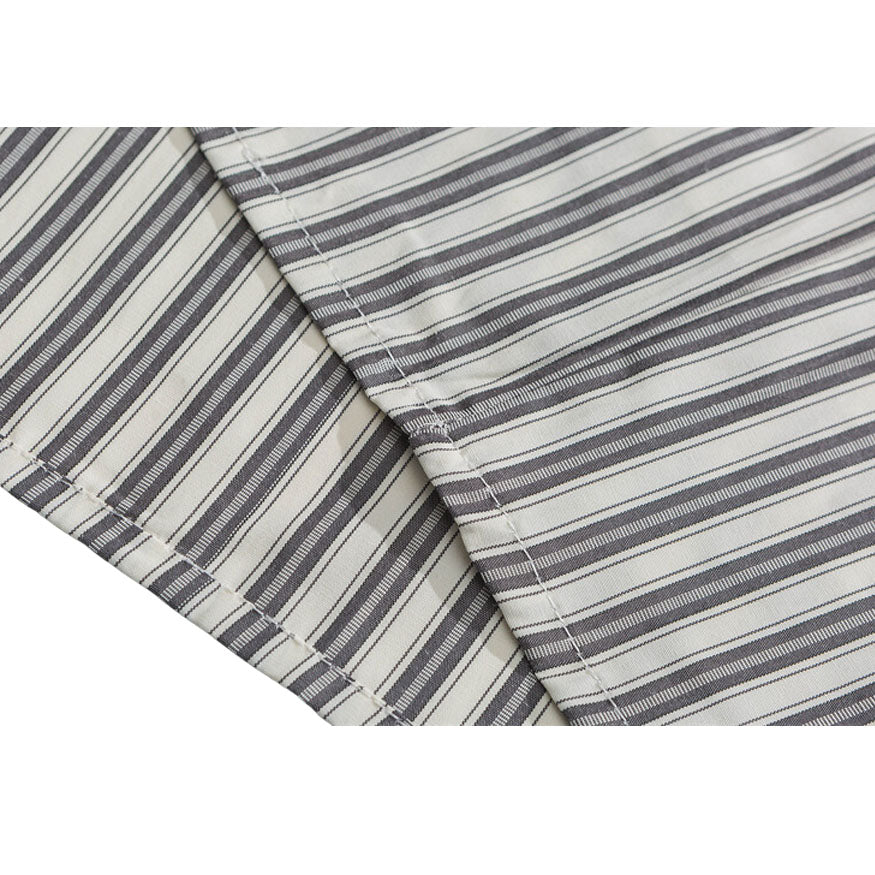 Striped Patch Pocket Shirts