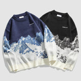 Snow Mountain Pattern Sweater