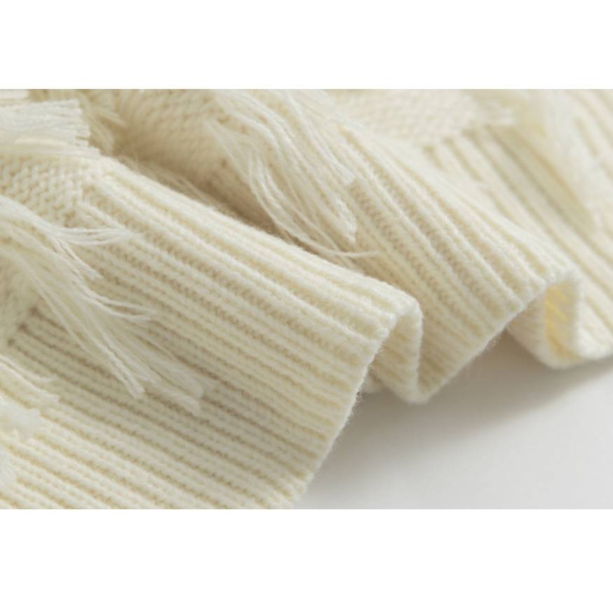 Stylish Tassel Knit Sweater