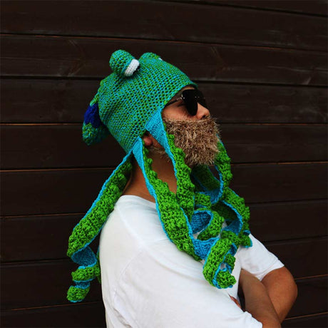 Octopus Head Knit Beanie