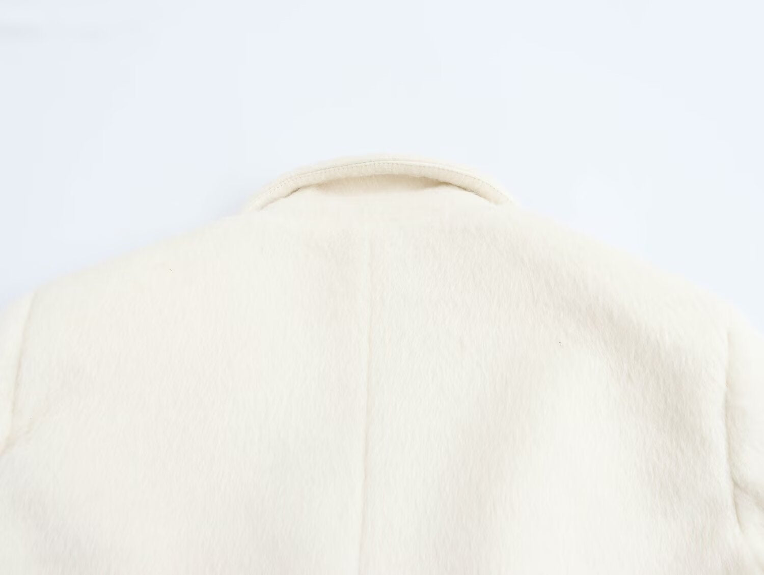 Blazer con efecto de piel sintética