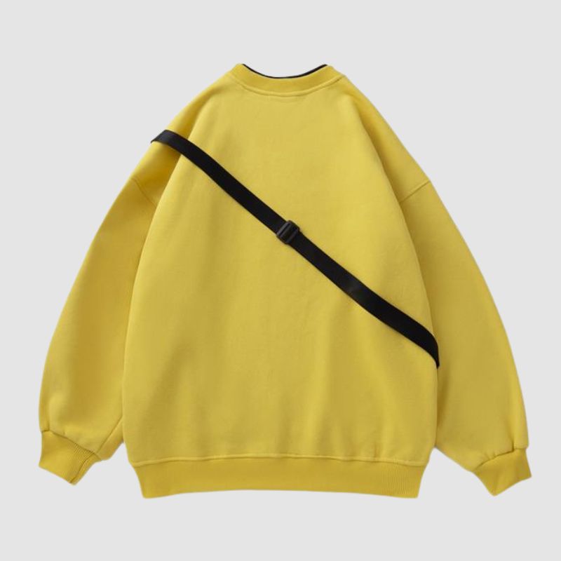 Fleece-Hoodie + Teddybär-Tasche