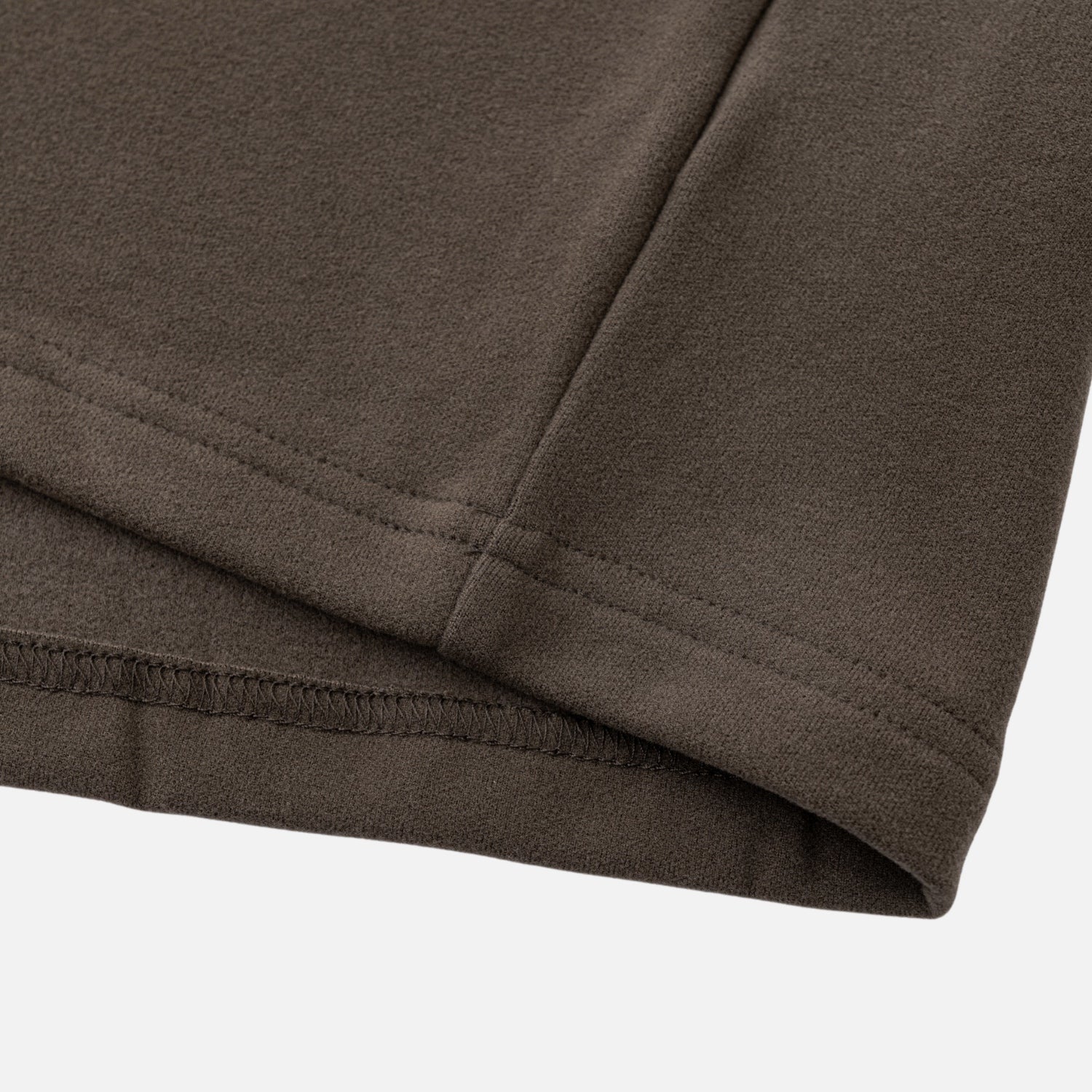 Layered Coral Fleece Long Sleeve Tee