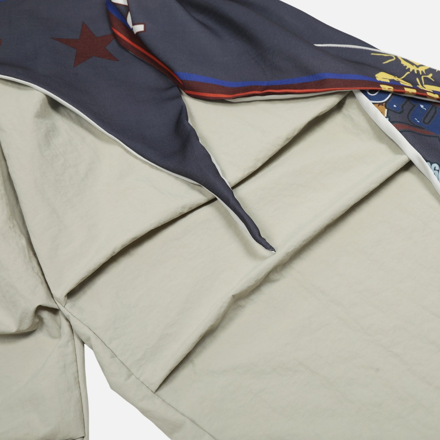 Vintage Paratrooper Wide-Leg Pants