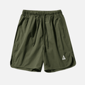Curved Hem Pocket Shorts