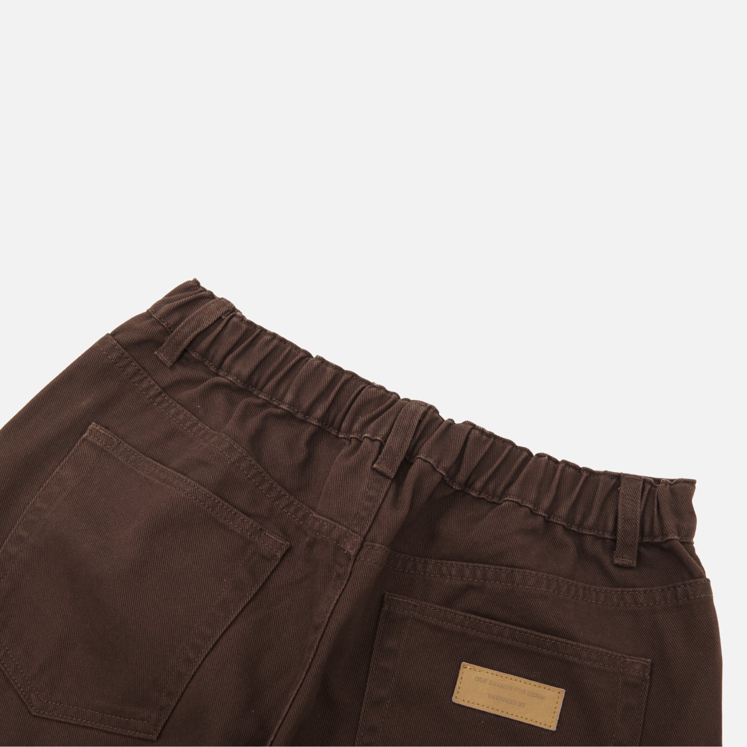 Twill Baggy Cotton Pants