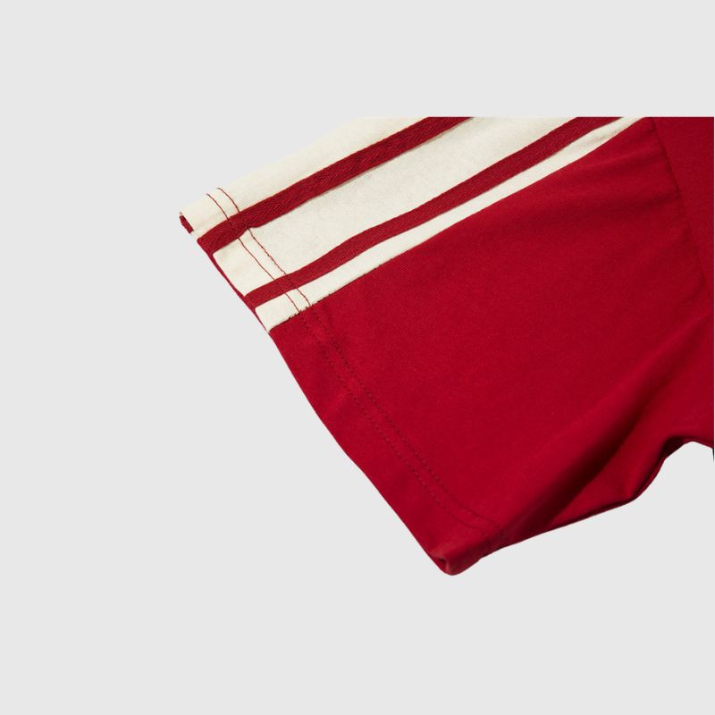 Patchwork Racing Cotton Tee