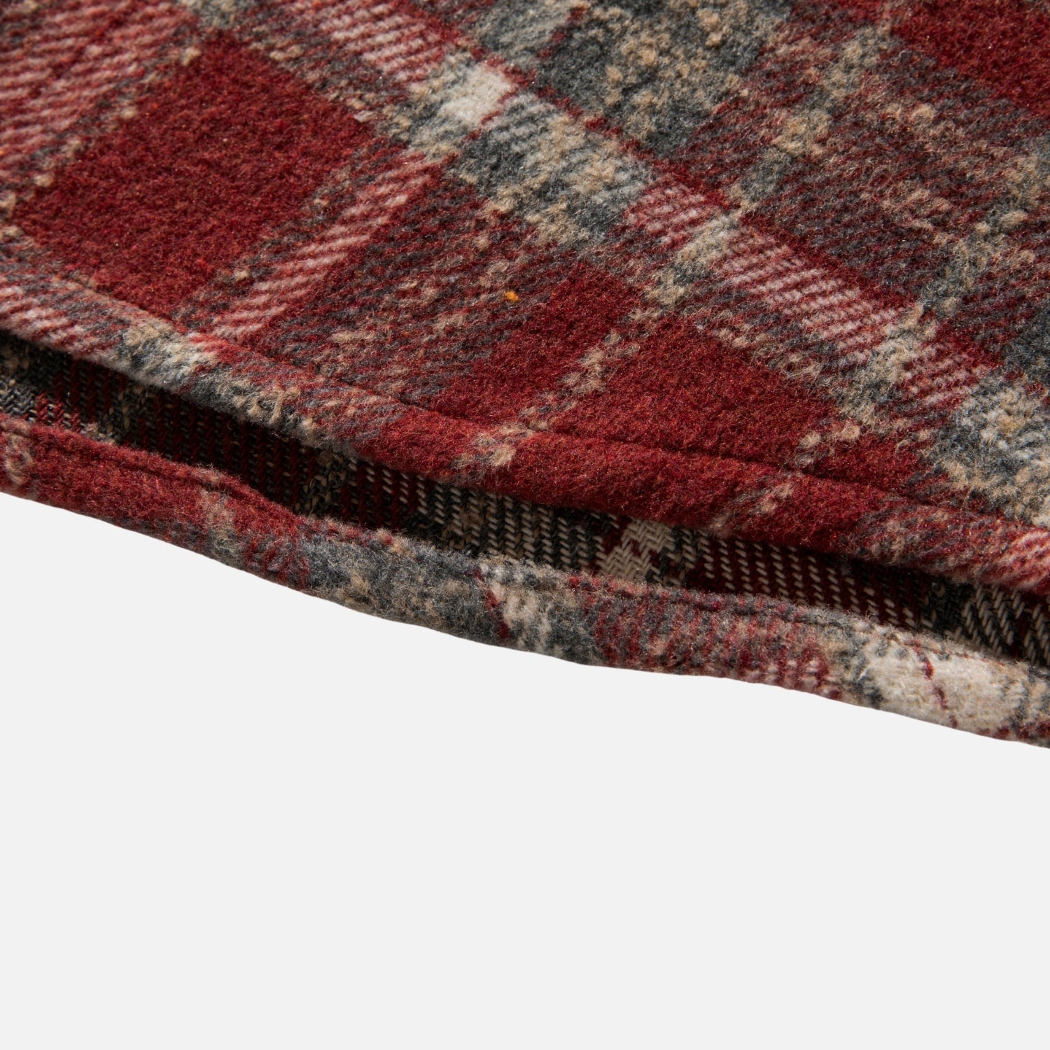 Vintage Plaid Long-Sleeve Shirt