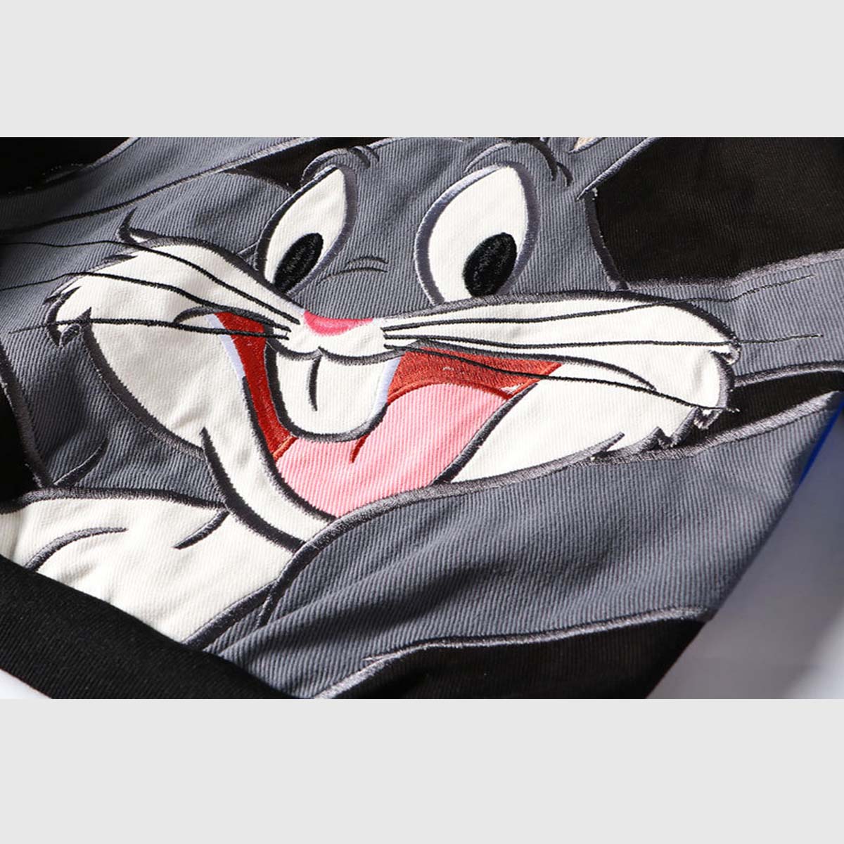 Cartoon Rabbit  Baseball Jacket