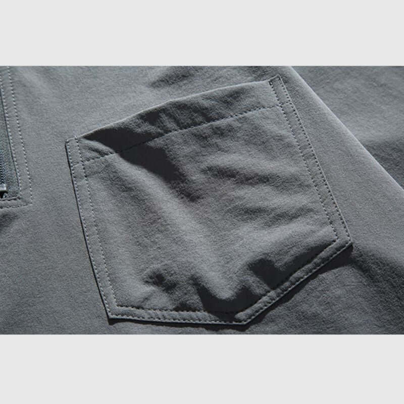 Cargo-Poloshirt aus Eisseide