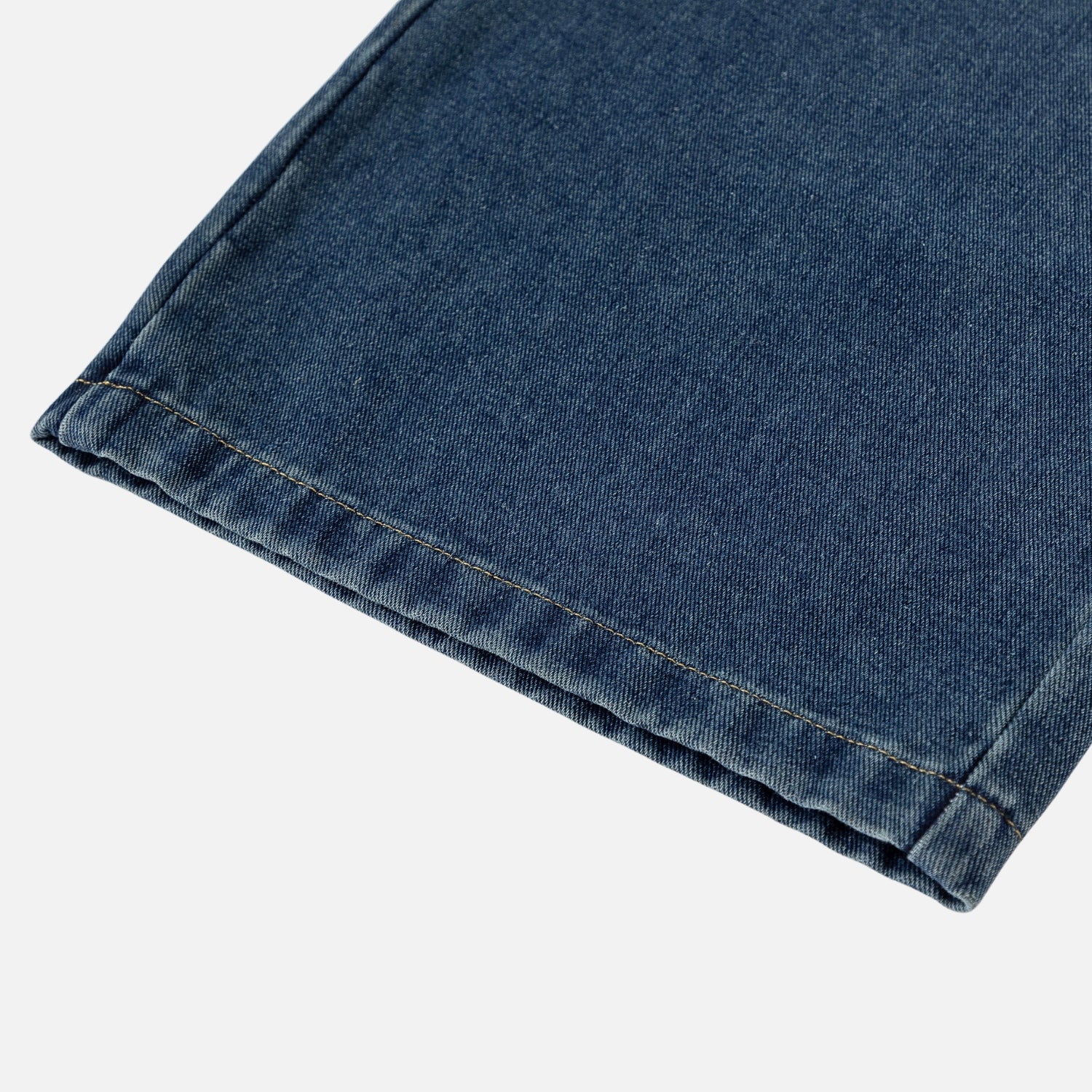 Vintage Washed Paneled Denim Pants