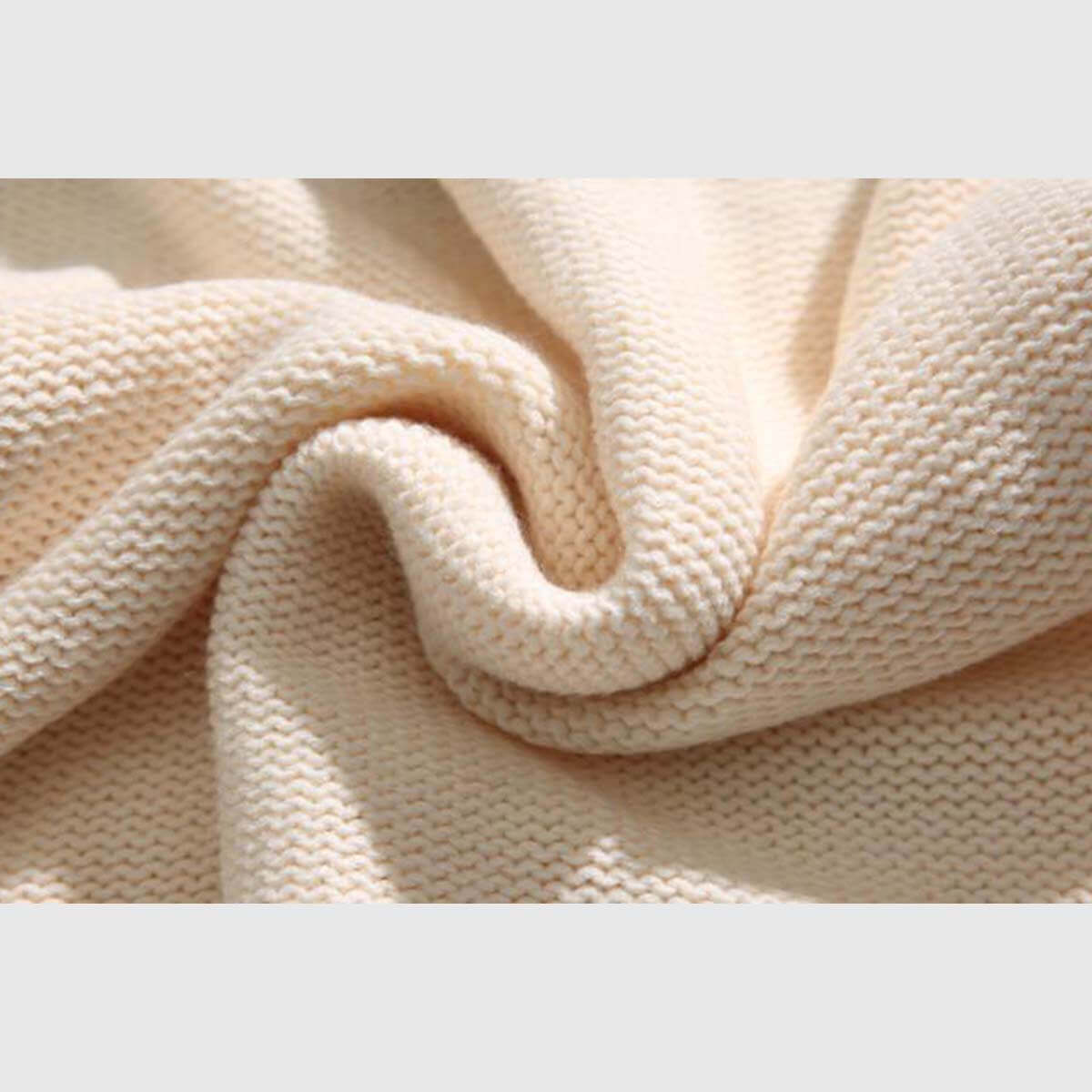 Vintage Colorblock Turtleneck Sweater