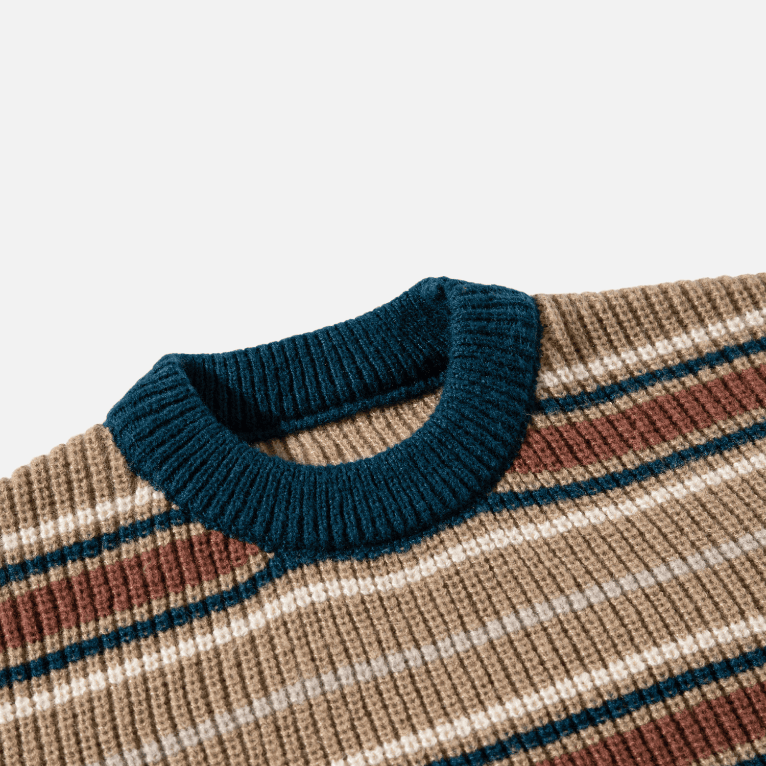 Vintage Striped Knit Sweater
