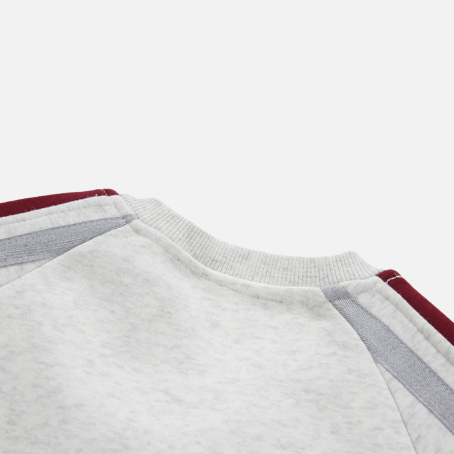 Contrast Panel Colorblock Crewneck Sweatshirt