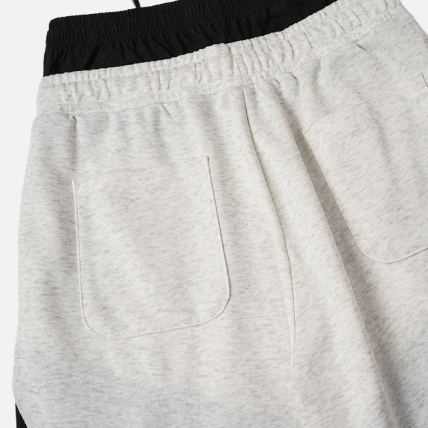 Double-Waist Wide-Leg Sweatpants