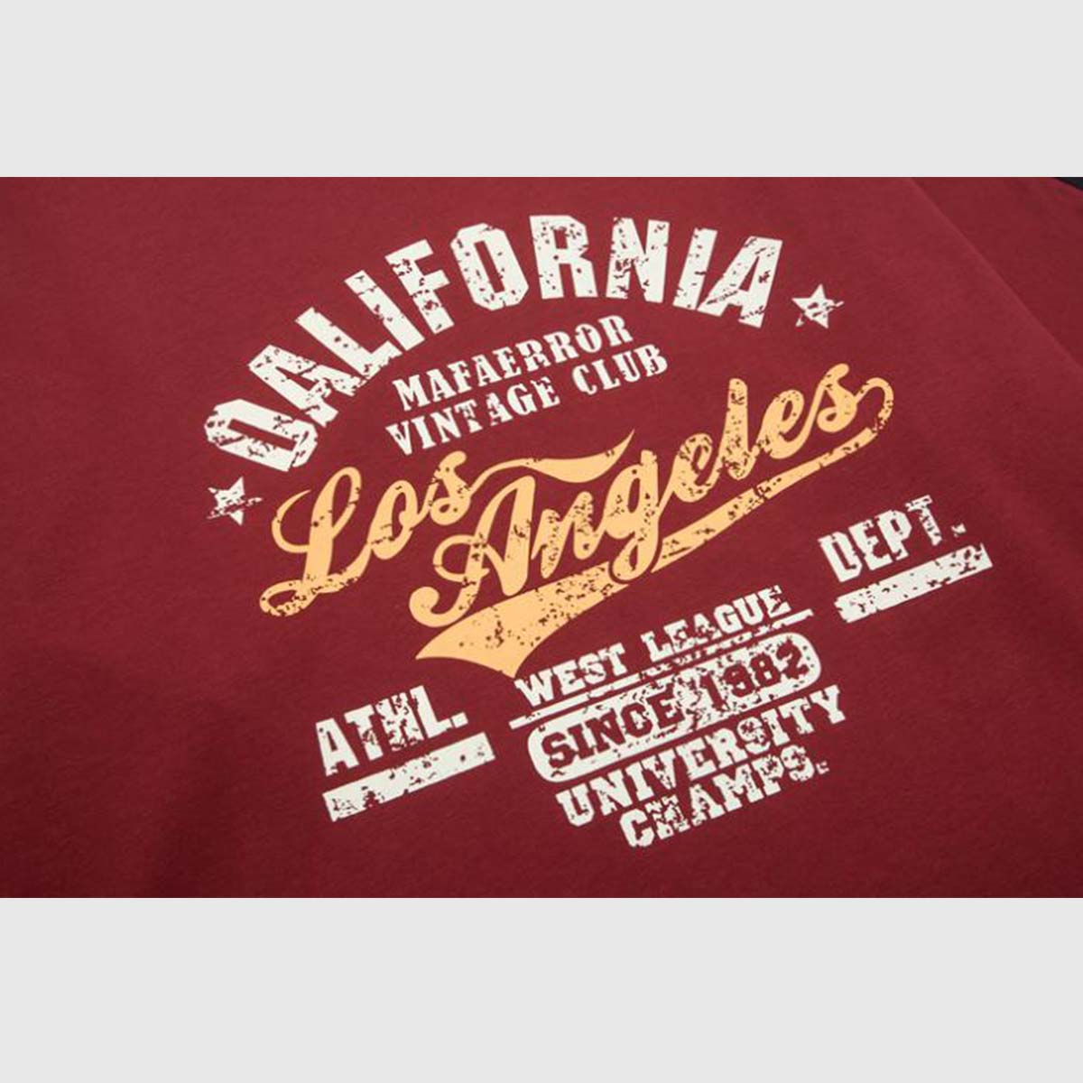 Layered California Graphic Sweatshirt