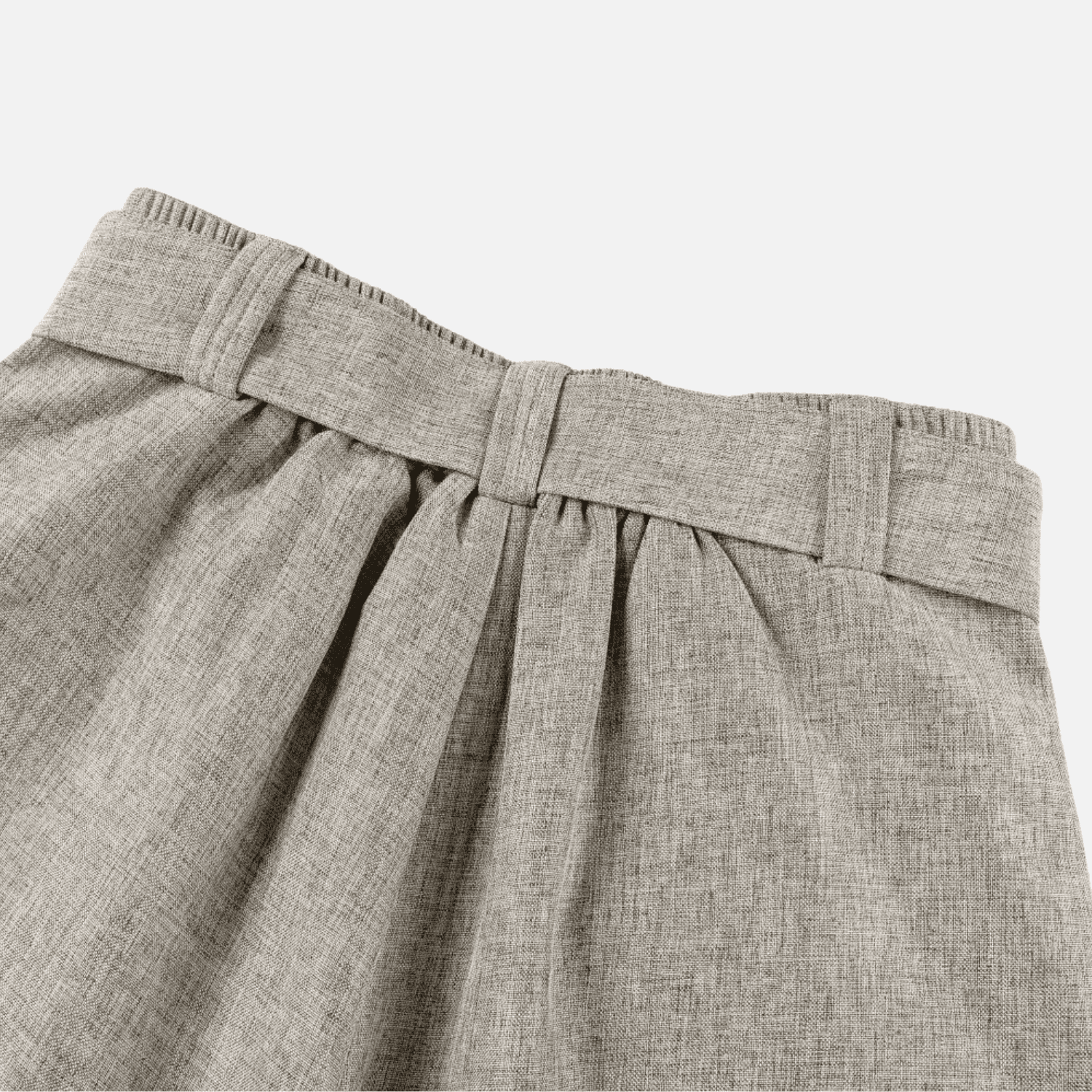 Pleated Drape Blade Baggy Trousers