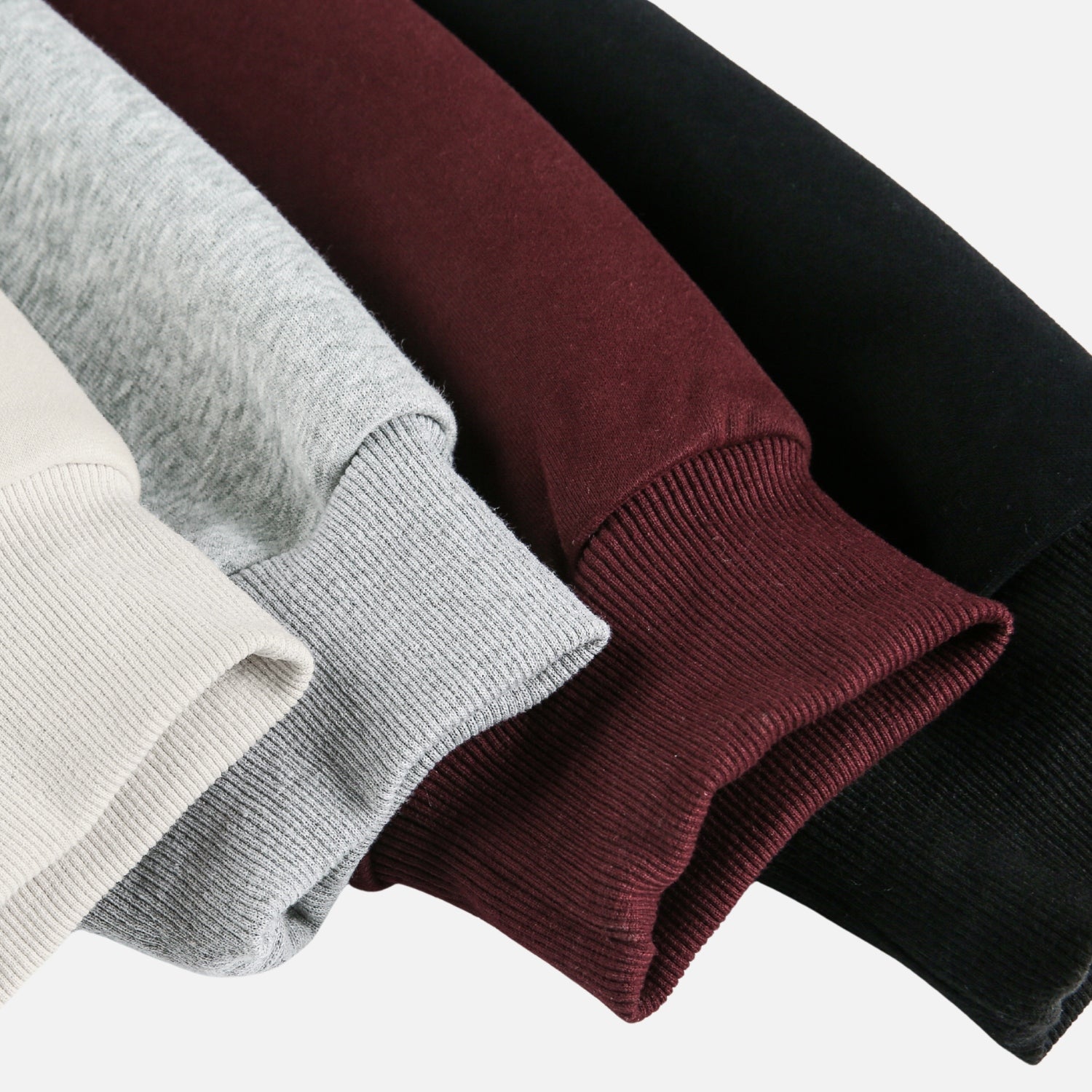 Structured Paneled Hooded Sweatshirt