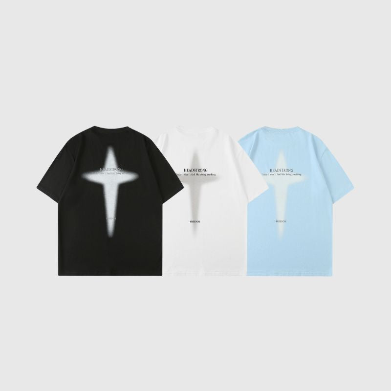 Four-pointed Star Cotton Tee