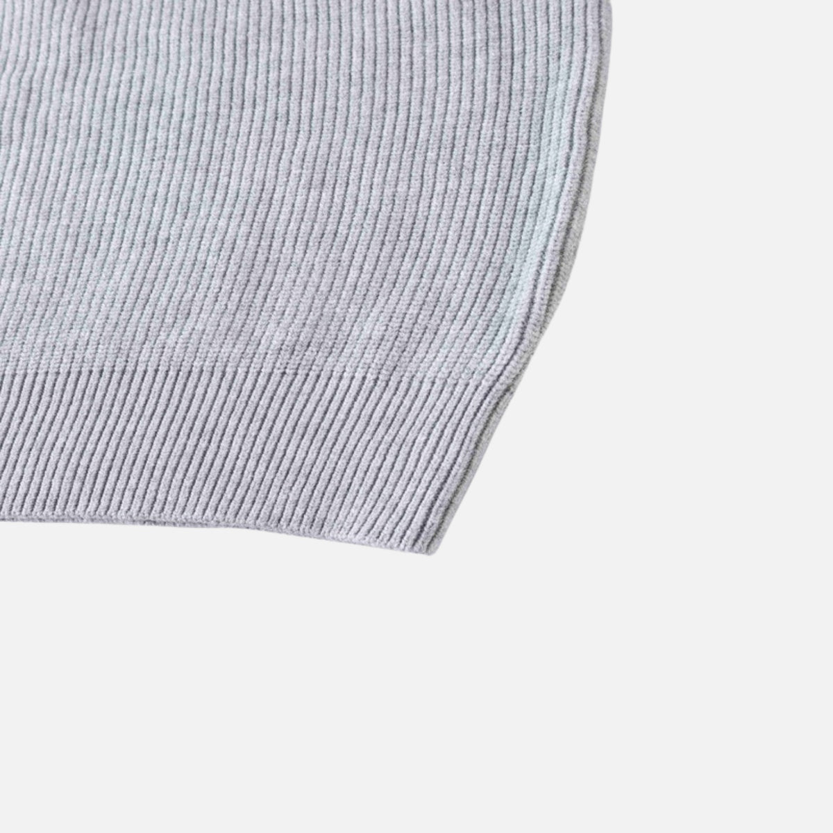 Solid Button-Up Hooded Sweater Vest