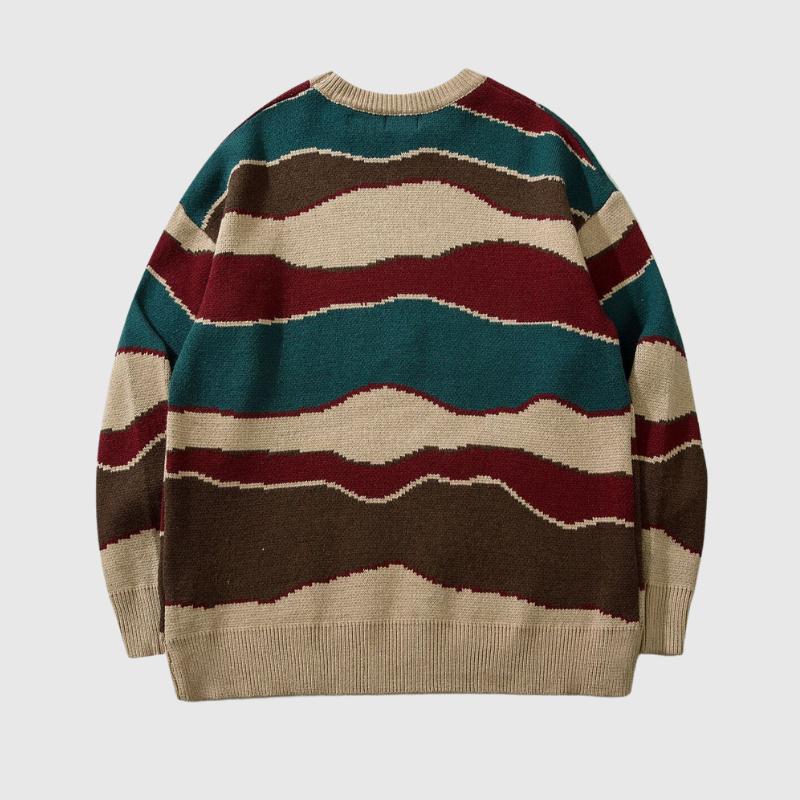 Japanese Vintage Striped Sweater