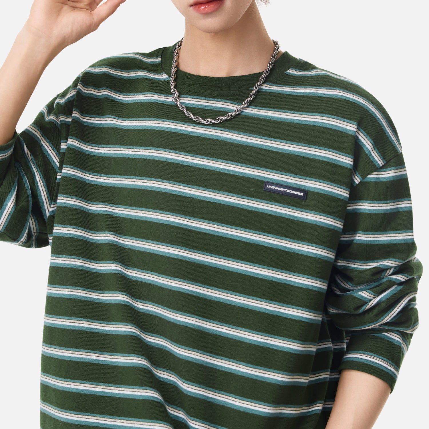 Vintage Striped Long Sleeve Tee