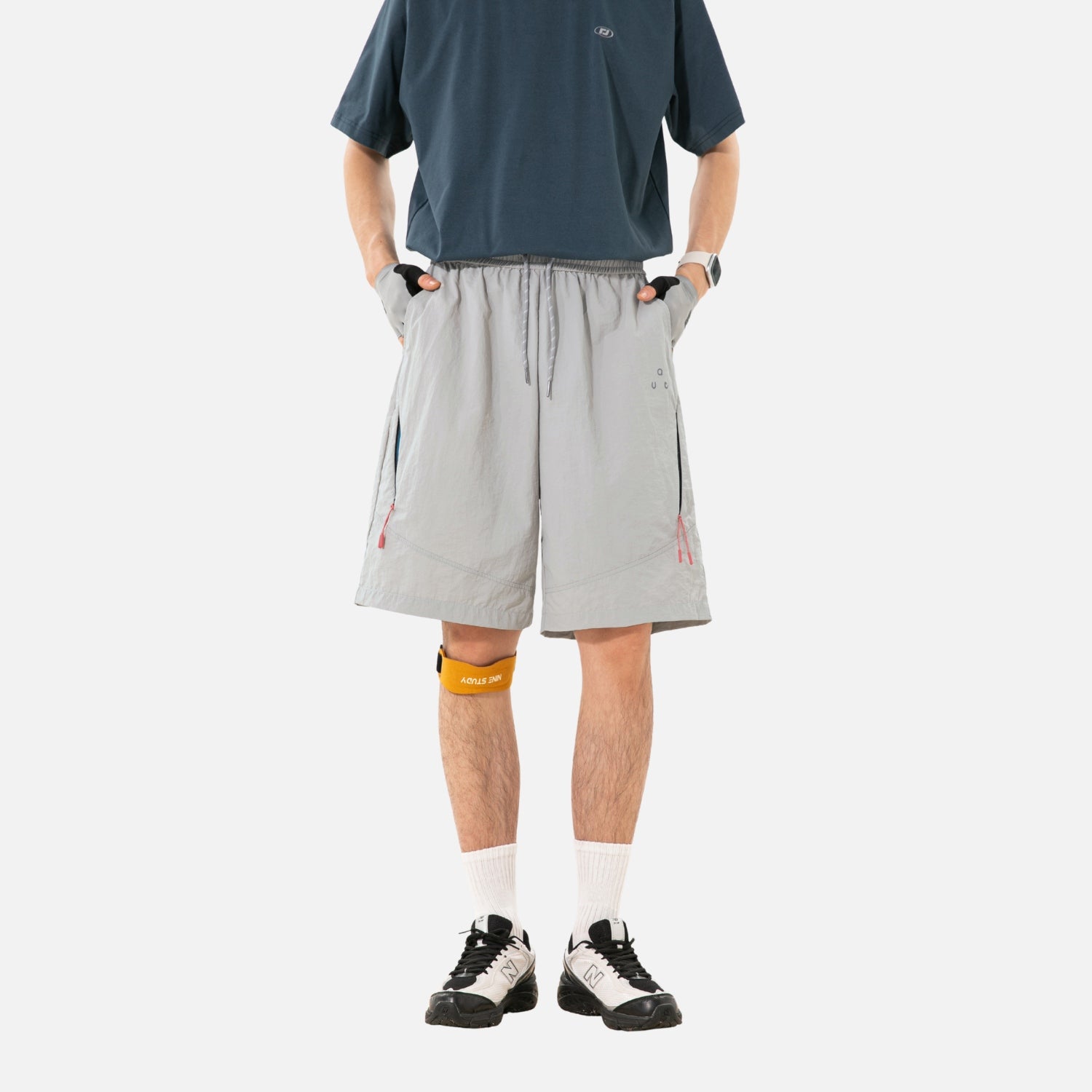 Water-Resistant Mesh Shorts
