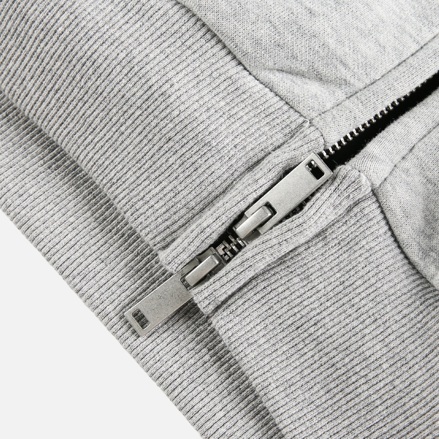 Heavyweight Colorblock Zip-Up Hoodie