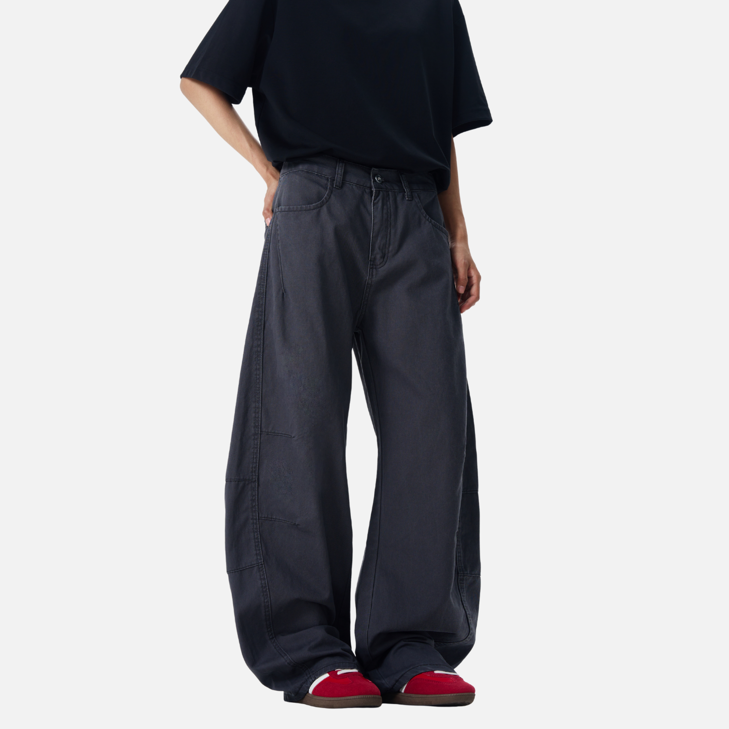 Japanese Washed Paratrooper Baggy Pants