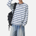 Japanese Striped Long Sleeve Tee
