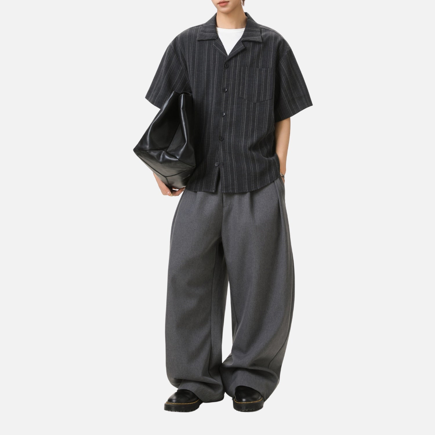 Retro Stripe Short Sleeve Shirt