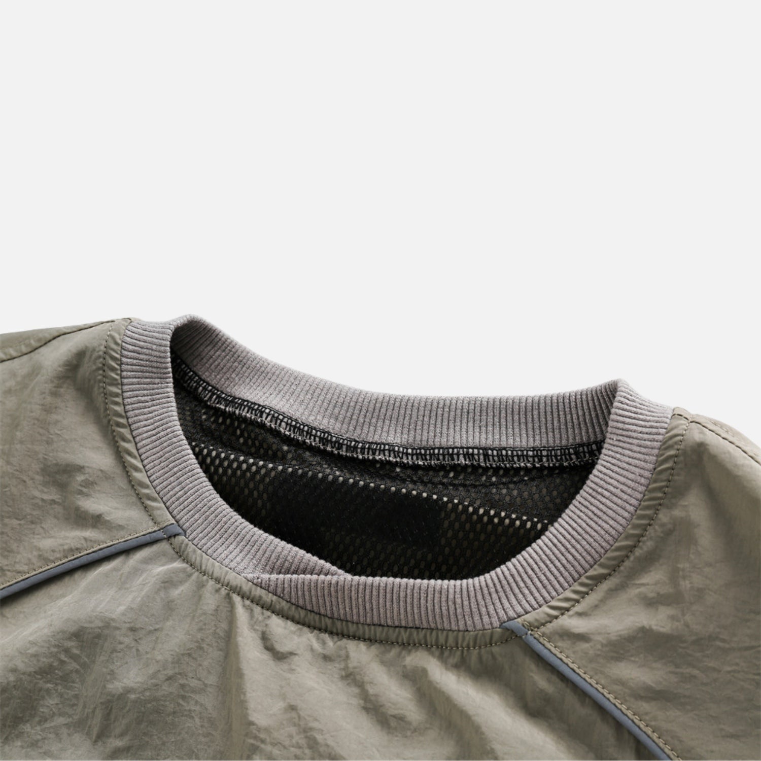 Outdoor-Renn-T-Shirt mit Farbkontrasten