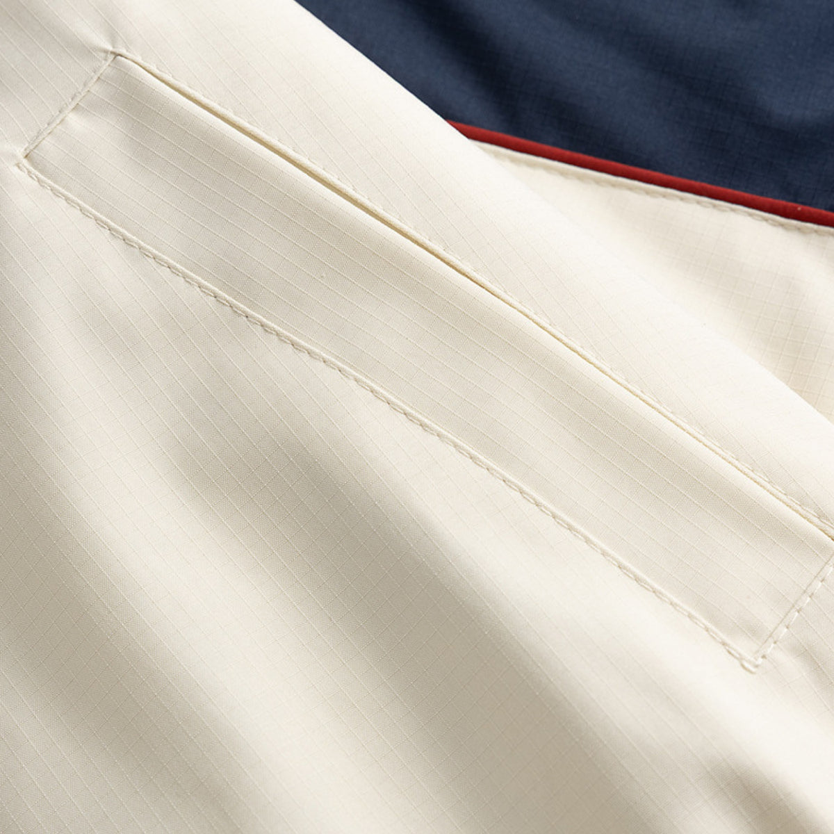 Colorblock Embroidered Utility Jacket