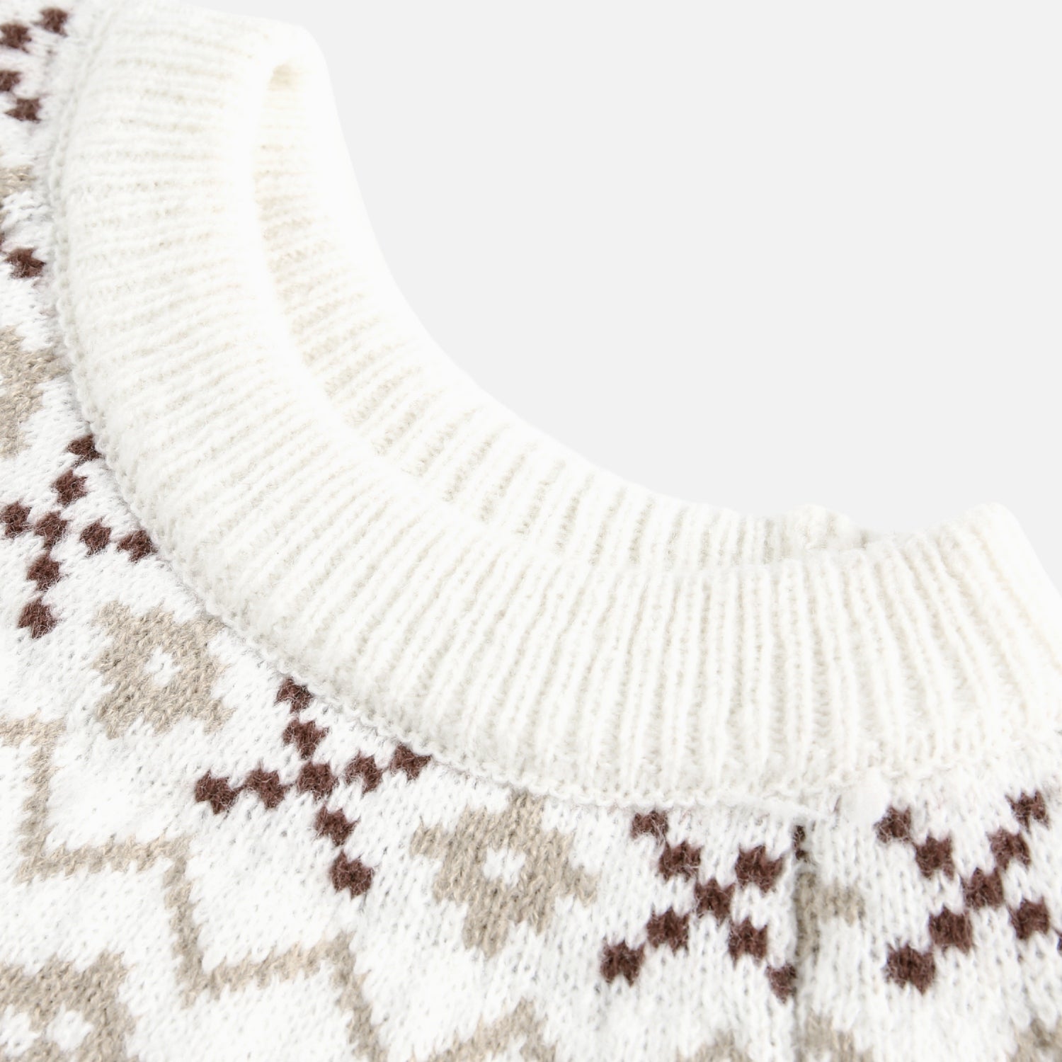 Fair Isle Knit Sweater