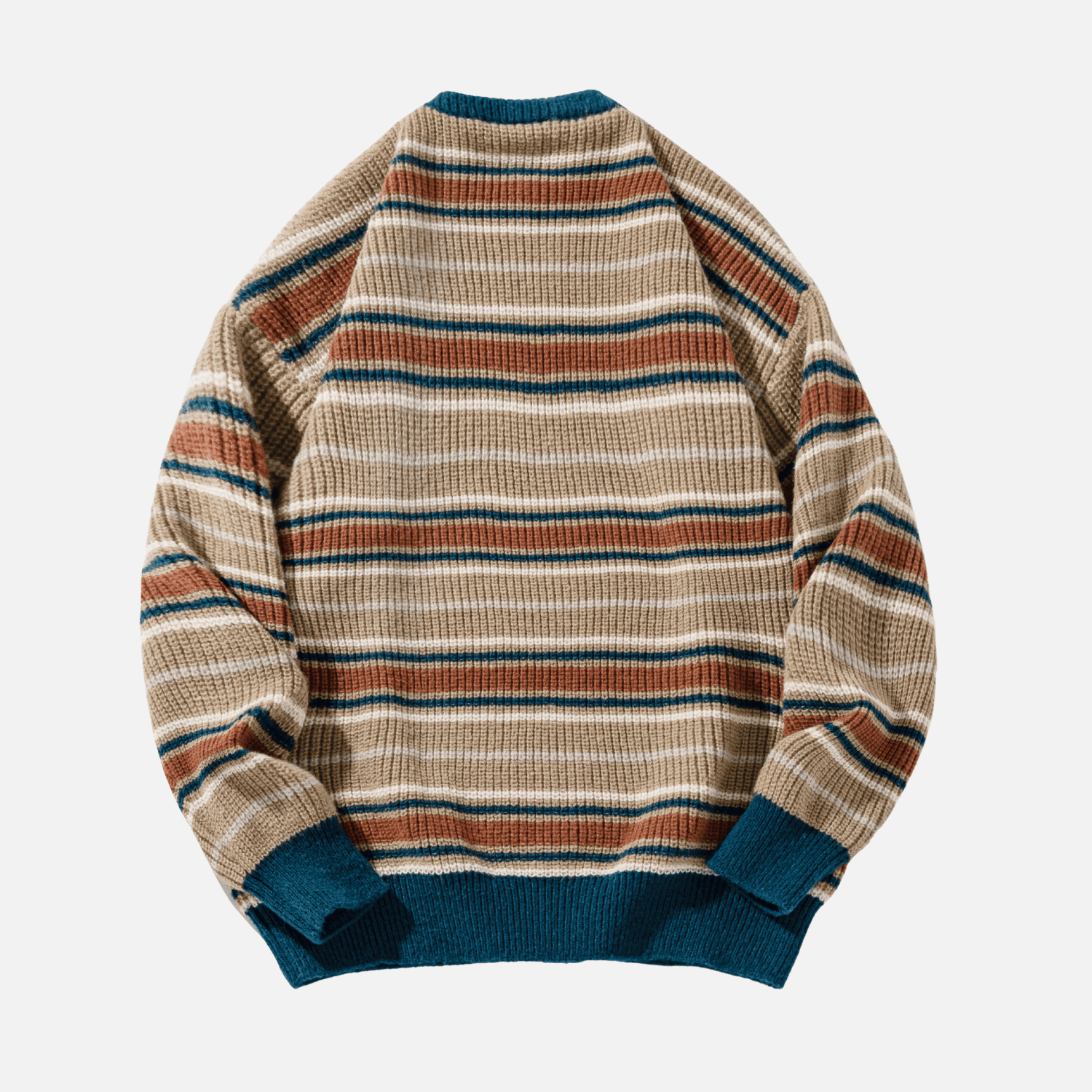 Vintage Striped Knit Sweater