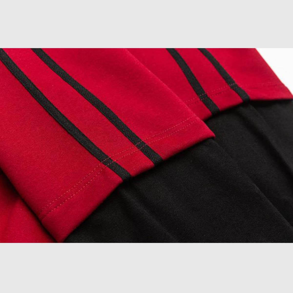 Farbblock-Sweatshirt „NO PURPOSE“