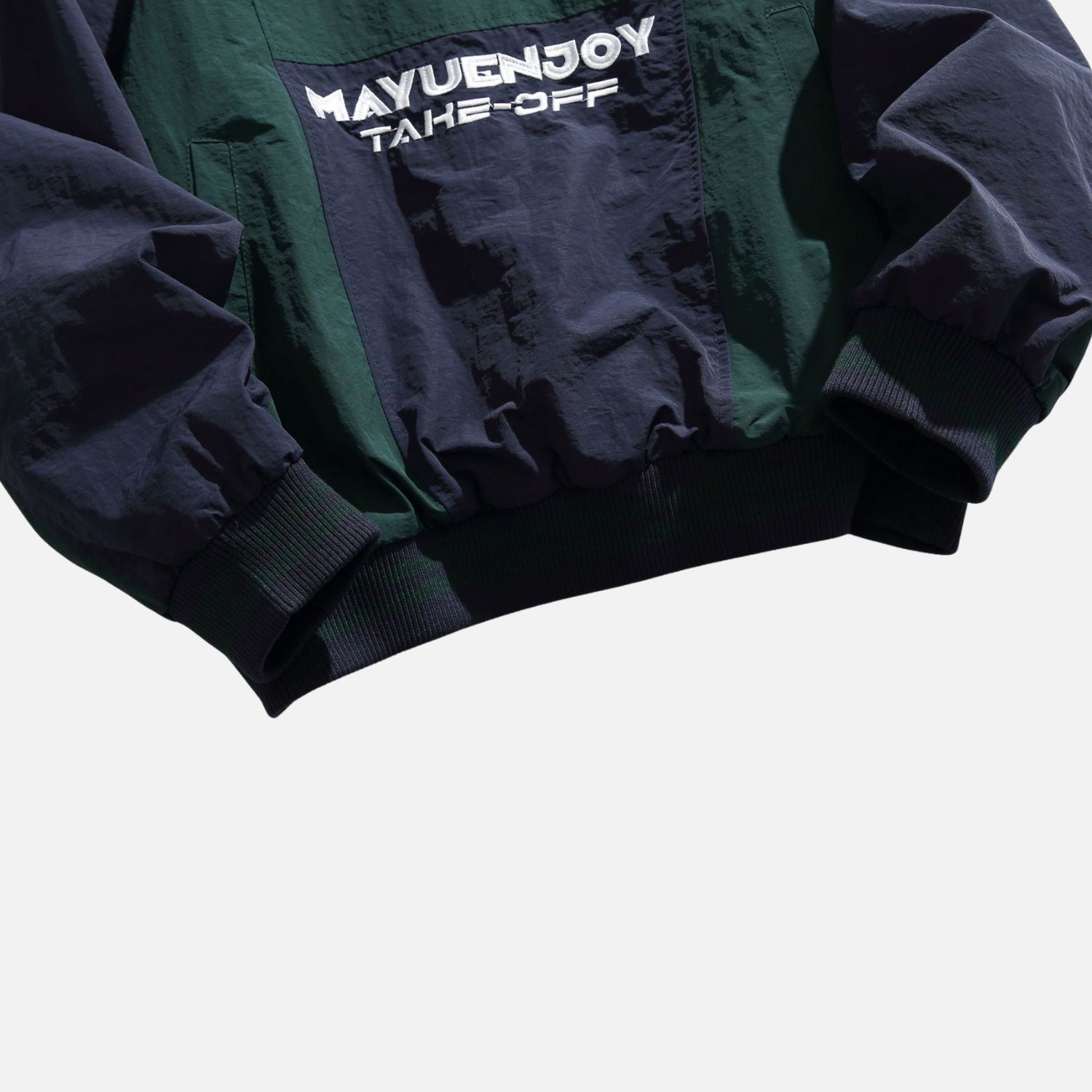 Vintage Colorblock Half-Zip Sweatshirt