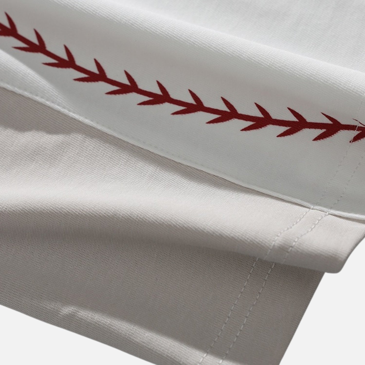 Colorblock "Baseball" Cotton Tee