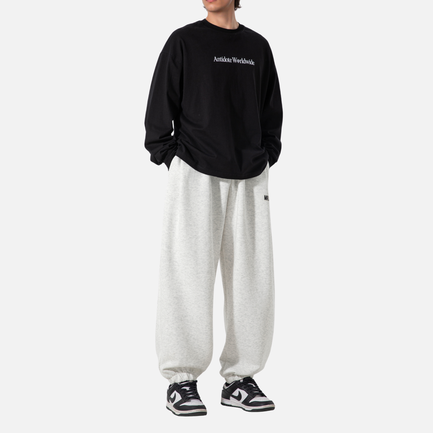 Jogginghose mit Buchstabenprint