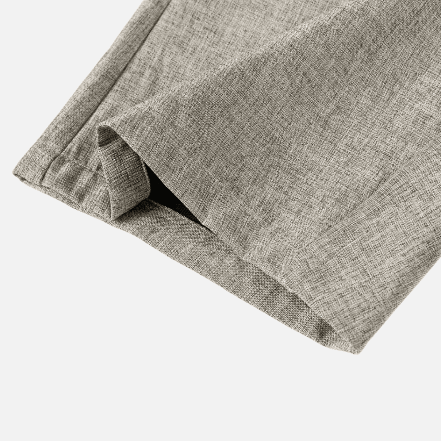 Pleated Drape Blade Baggy Trousers