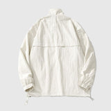 Waterproof Textured Half-Zip Tactical Jacket