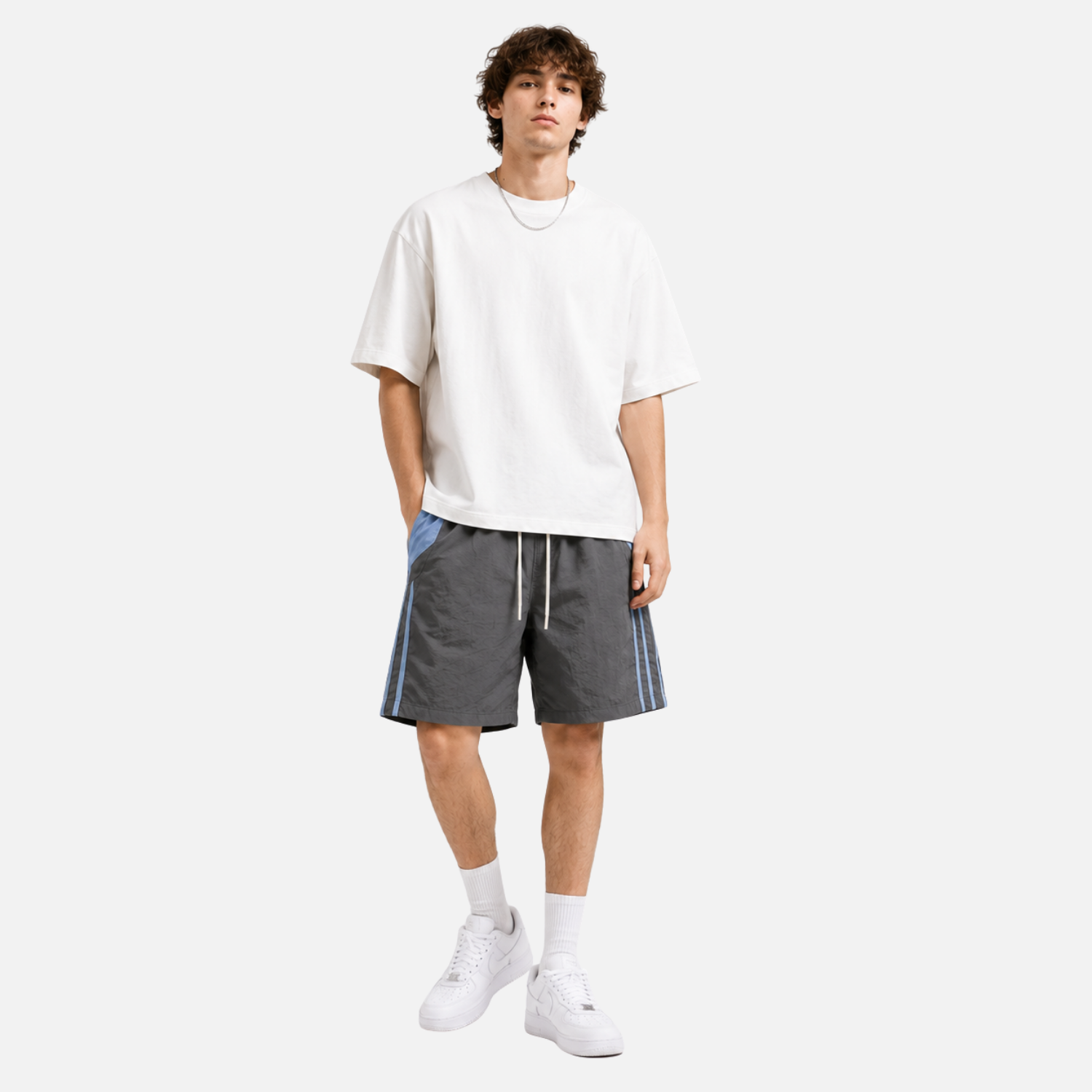 Stripe Outdoor Sport Shorts