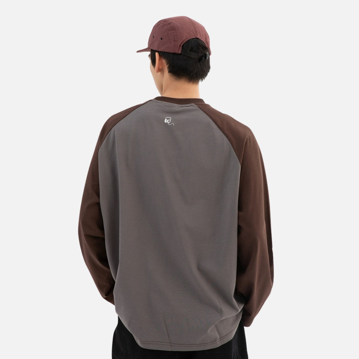 Japanese Colorblock Long Sleeve Tee