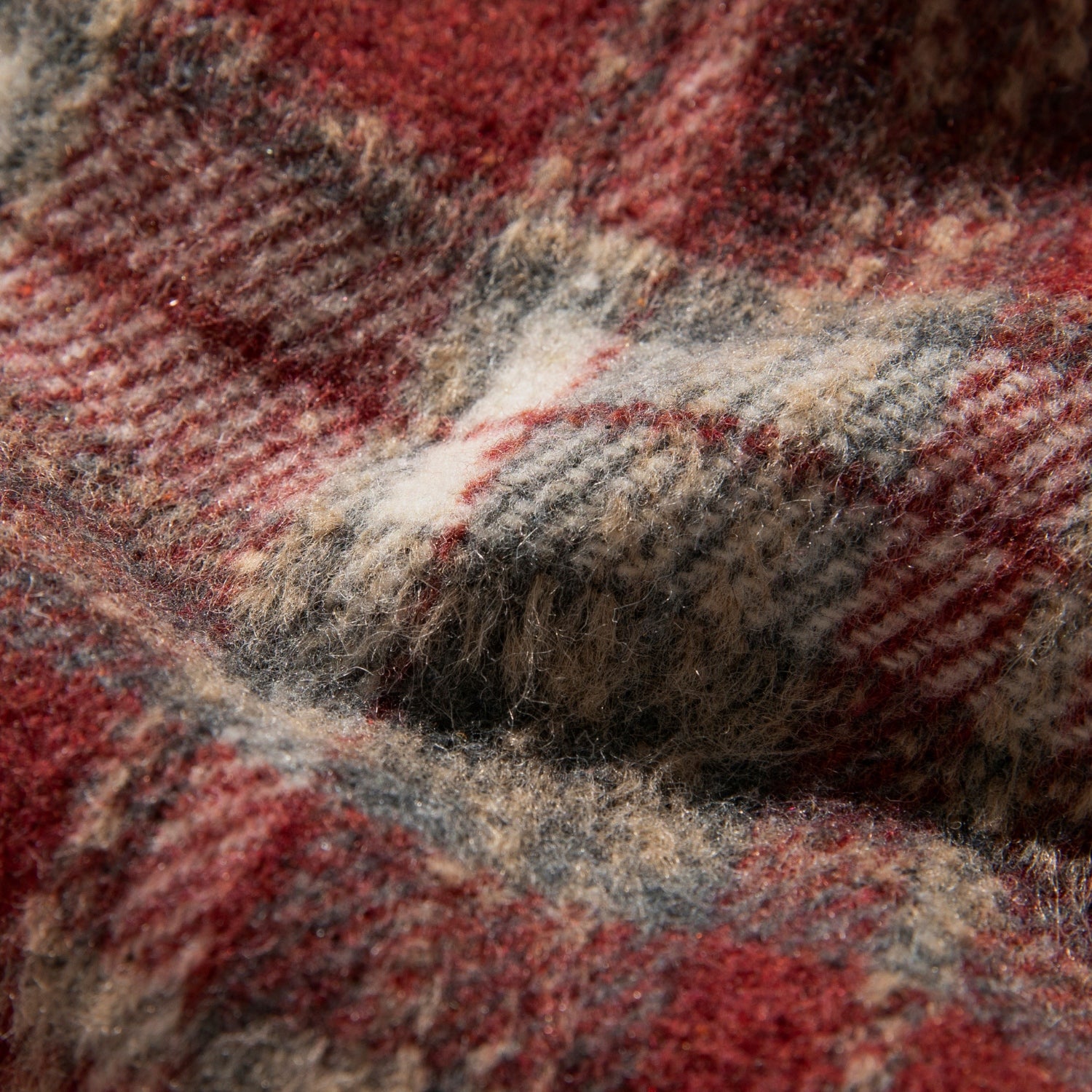 Vintage Plaid Long-Sleeve Shirt