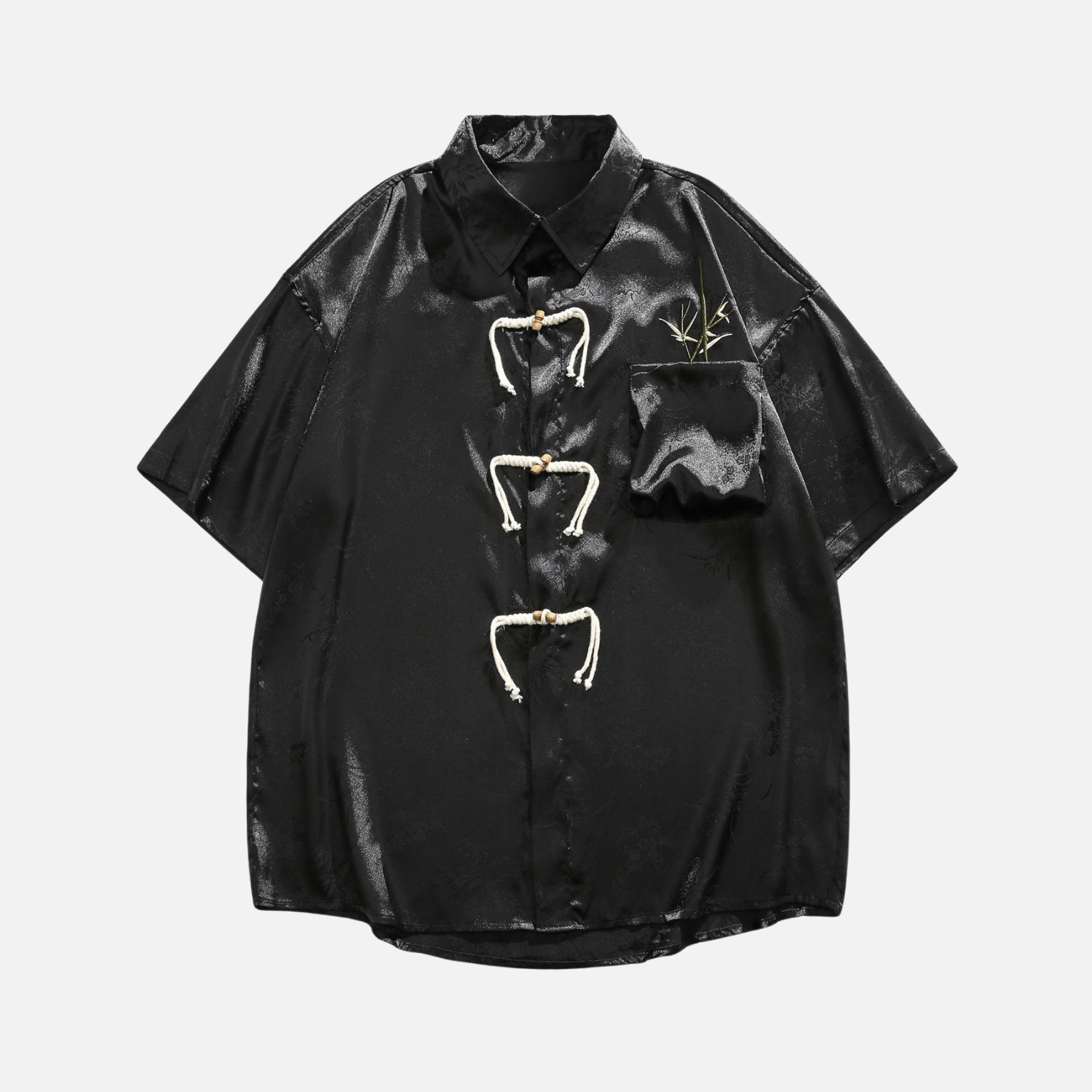 Elegantes Hemd mit Herzstickerei