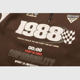 Racing Graphic Half-Zip Pullover