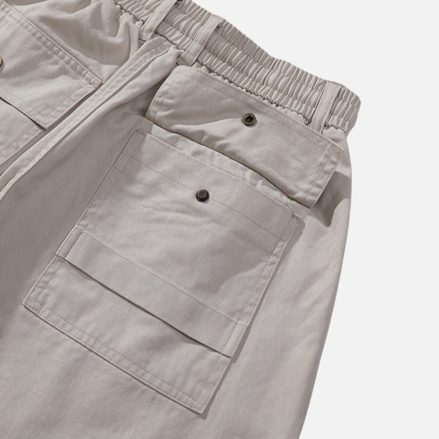 Stitched Casual Cargo Pants
