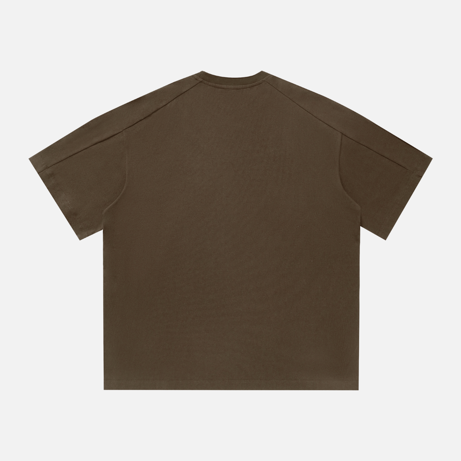 Camiseta de algodón bordada colorblock